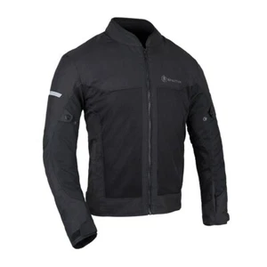 Spartan Air MS Motorcycle Jacket Mens Summer Mesh Stealth Black