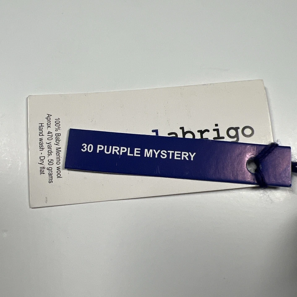 Malabrigo Encaje 100% Lana Merino Bebé 470 Yardas 50g Color (30) Púrpura Misterio Foto 3 de 4