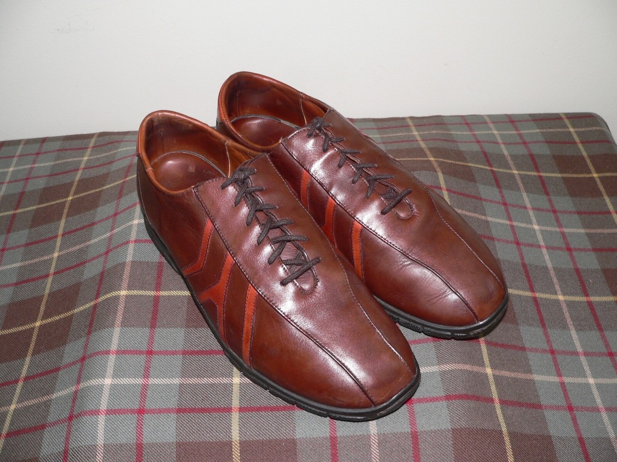 Allen Edmonds Traveler Oxford Shoes Mens 10.5 D Brown Leather‎ Casual Shoes Brown Oxford Shoes | Allen Edmonds main image 4