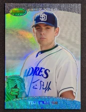 2004 Bowman's Best - First Year Autographs #BB-TJS Tim Stauffer (AU, RC)