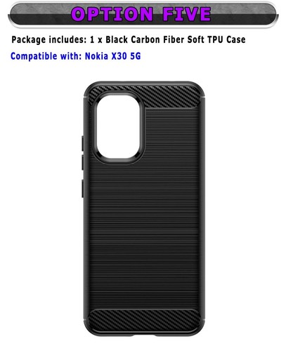 Choice on Premium Tempered Glass Screen Protector Soft Cover Case f Nokia X30 5G - Picture 22 of 34