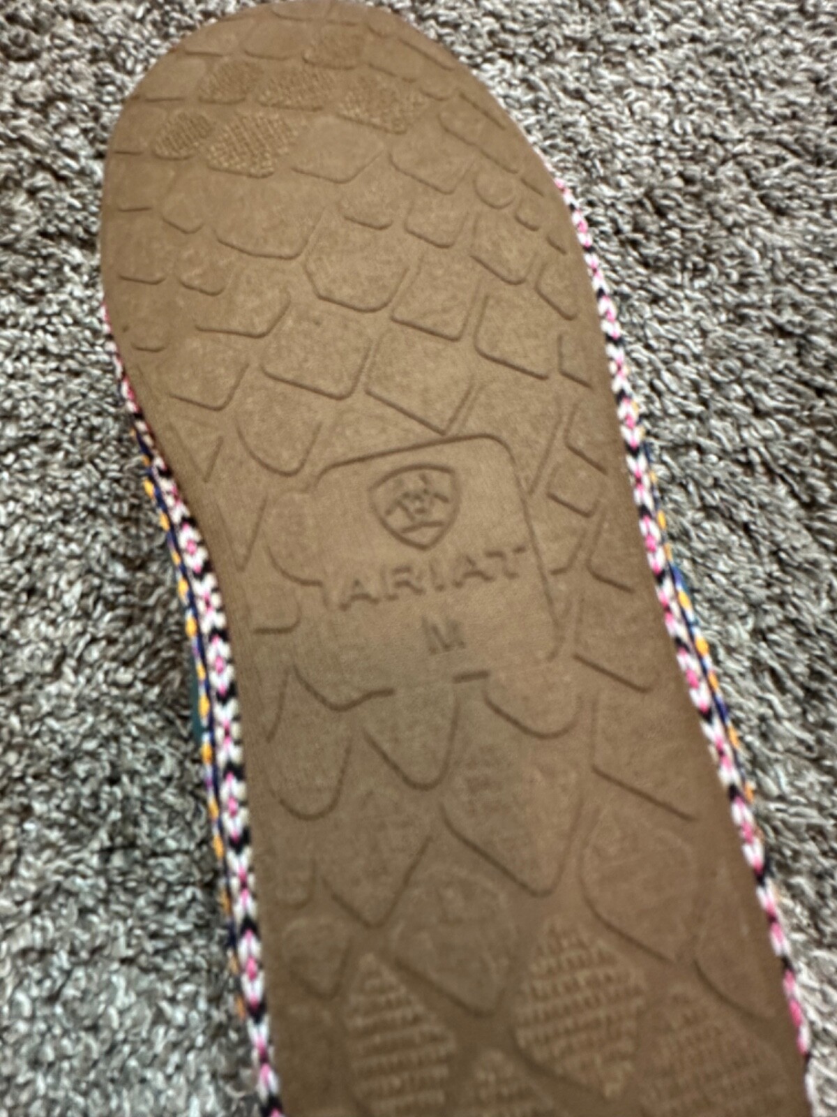 SAOLA Ariat pantofole donna taglia media 8 blu suola rigida scarpe aderenti 8868