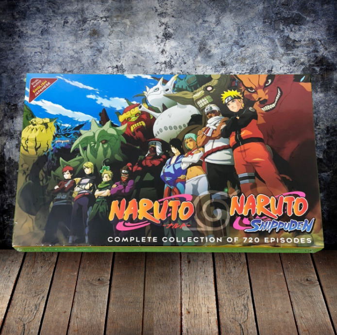 Naruto Shippuden Episode 1-720End DVD Anime Complete Series ENGLISH DUBBED