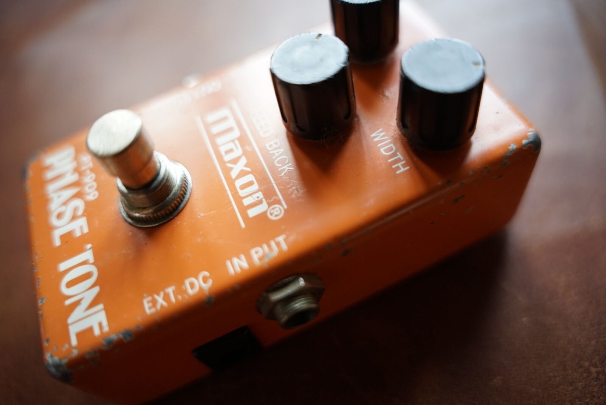Maxon pt-909 phase tone Guitar Effect Pedal for Electric