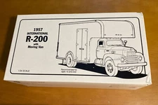 First Gear 1957 International R-200 With Moving Van from 1994 -Dean Van Lines