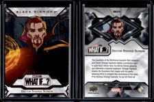 2023 Upper Deck Marvel What If..? Black Diamond #BD23 Doctor Strange Supreme /49