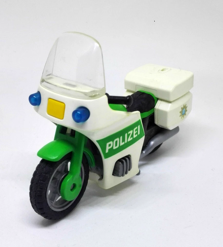 Playmobil policier allemand vert personnage police 3215 3489 4660 3903 3163 3159 - Photo 2/2
