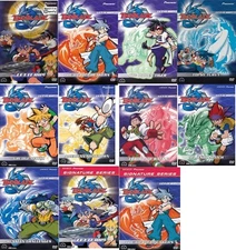 Beyblade DVD Collect them All, Available Vol 1 to 9, standard ed. and Signature