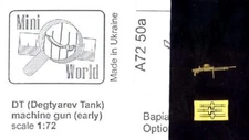 Mini World Models 1/72 DEGTYAREV TANK MACHINE GUN EARLY STYLE