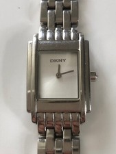 DKNY Ladies Watch, NY-3153, 1 Jewel, VGC, All St/Steel, 5.75" Wrist, Working