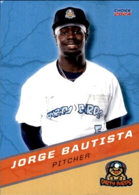 2024 Charleston Dirty Birds Choice #3 Jorge Bautista Dominican Republic DR Card