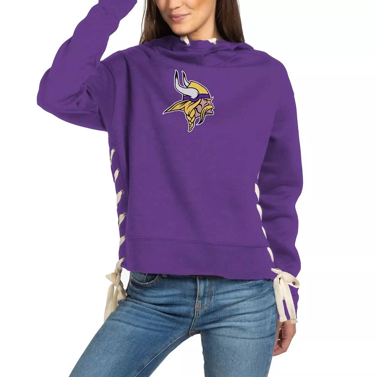 Women's vikings best sale sweatshirt