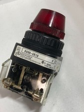 ALLEN BRADLEY 800H-QR10R PILOT LIGHT RED 120VAC/DC FULL VOLTAGE SERIES F