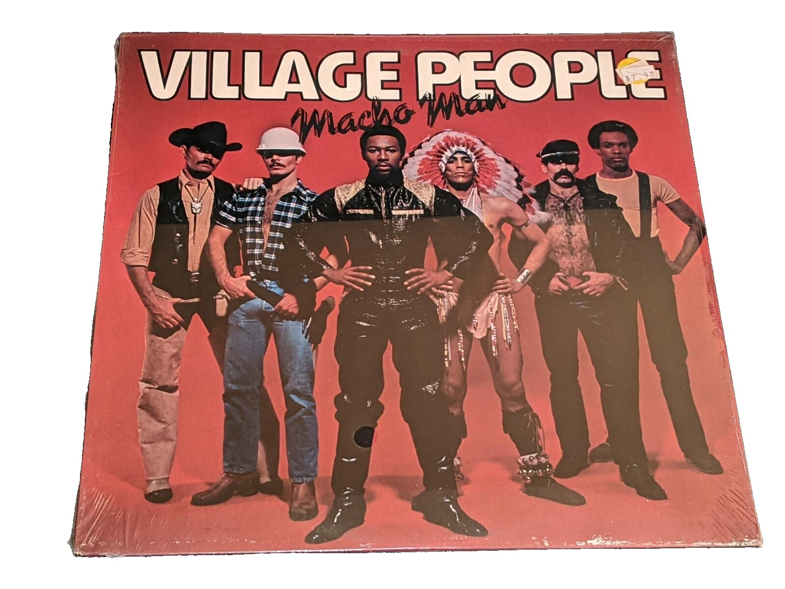 Village People Rock 33 RPM Speed Vinyl Records