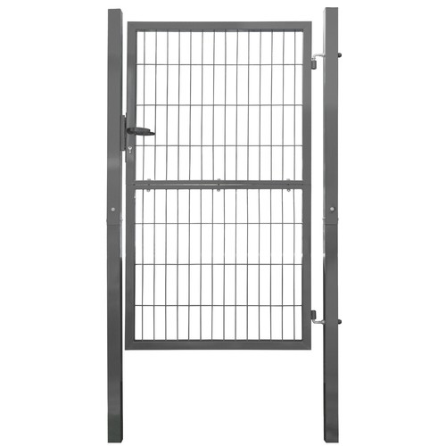 Gartentor Gartentür Zauntür Zauntor Pforte Anthrazit Grün Quadratrohr V2Aox - Bild 11 von 13