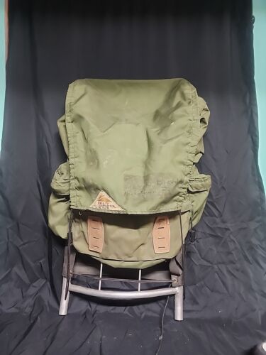 Vintage Green Kelty External Aluminum Frame Backpack Hiking 70s 80s backpacking