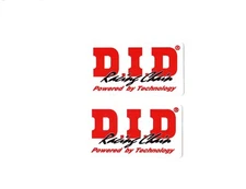 Vintage Sticker Set Of 2 D.I.D. Motorcycle Racing Chain Vinyl Original Superbike