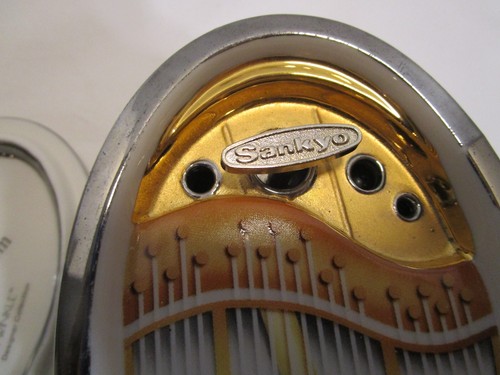 Vintage Porcelain Grand Piano music Box Phantom of the Night TWINKLE-ENTERPRISES - Picture 8 of 9