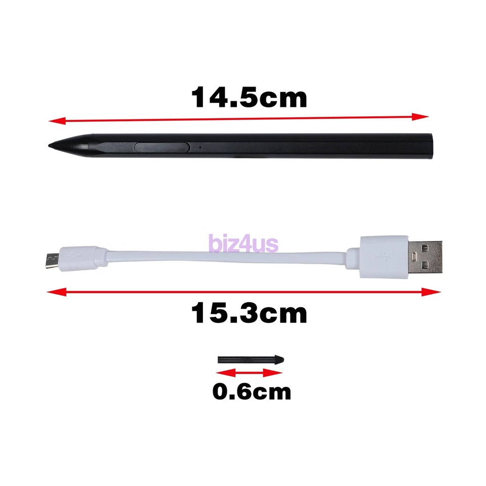 For Microsoft Surface Pro 7/6/5/4 Active Stylus Magnetic Smart Rechargeable Pen - Image 4 of 4