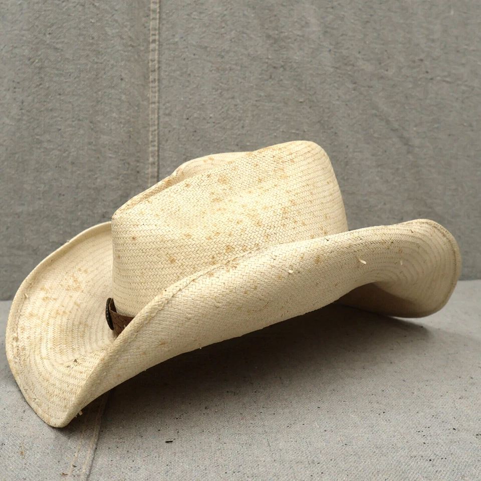 Sombrero de Vaquero De Colección Wrangler Resistente Extra Grande Dodge City Chore Western Foto 2 de 4