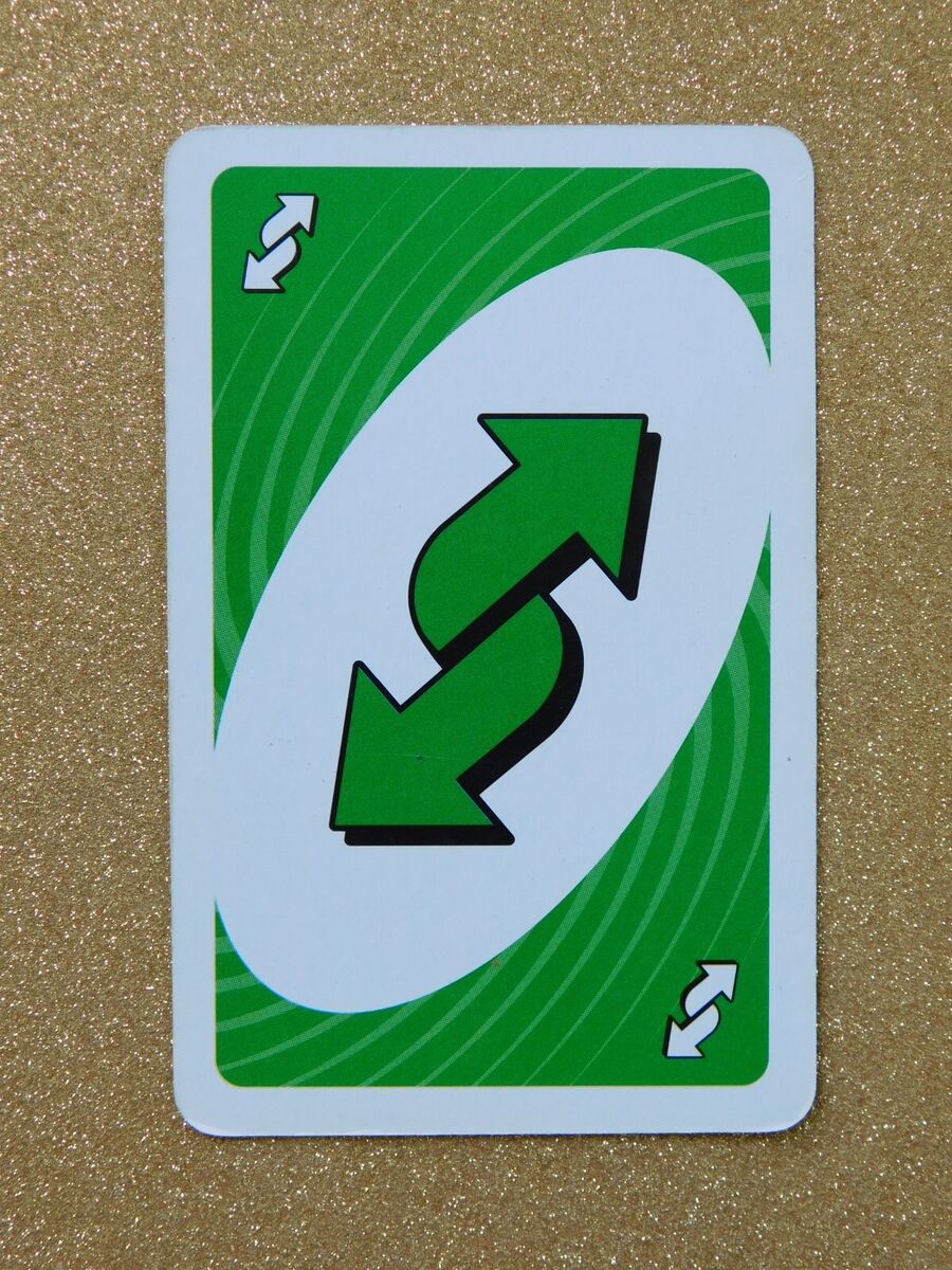 Uno Reverse Cards | Greeting Card