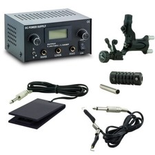 Tattoo Kit Rotary Complete Professional Tattoo Kit Tattoo Machine Needles Power Supply RSZ