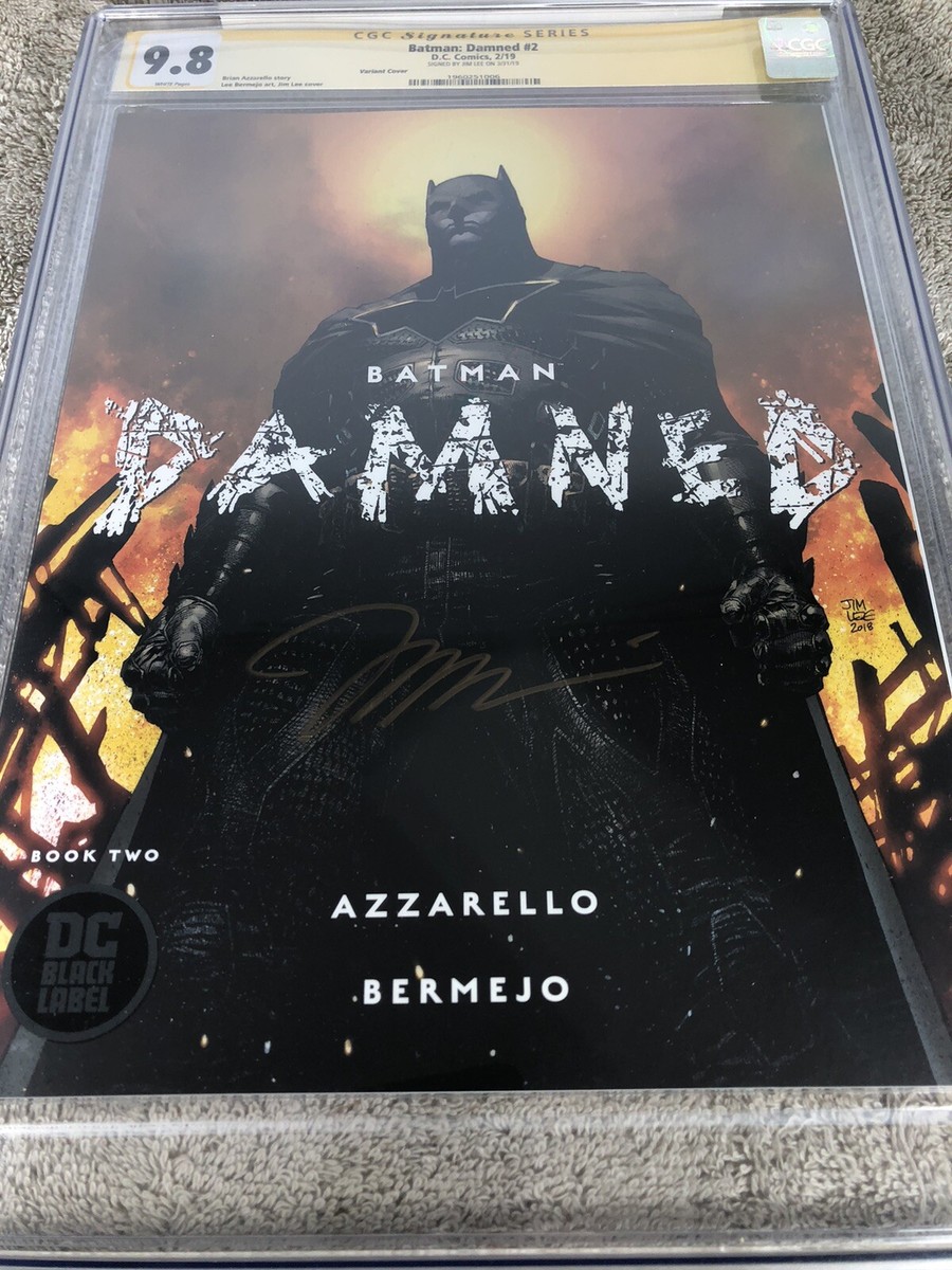 Batman Damned 2 CGC SS 9.8 Jim Lee Variant 2/19 | eBay