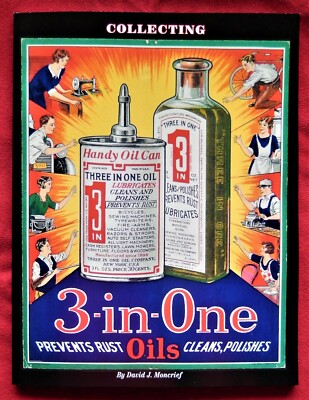 Three In One Oil collector reference book, 3 in 1 handy oil can oiler ONLY HERE!