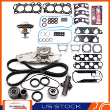 TIMING BELT KIT WATER PUMP THERMOSTAT FOR 05-16 HONDA PILOT RIDGELINE 3.5L V6