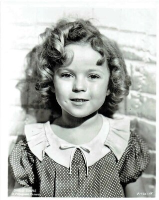 m*♡様 Shirley Temple 8”x10” b&w still, SHIRLEY TEMPLE #10, publicity photo P1732