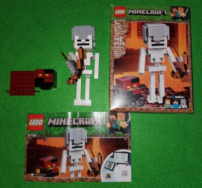 LEGO Minecraft: Minecraft Skeleton Big Fig with Magma Cube (21150) with box