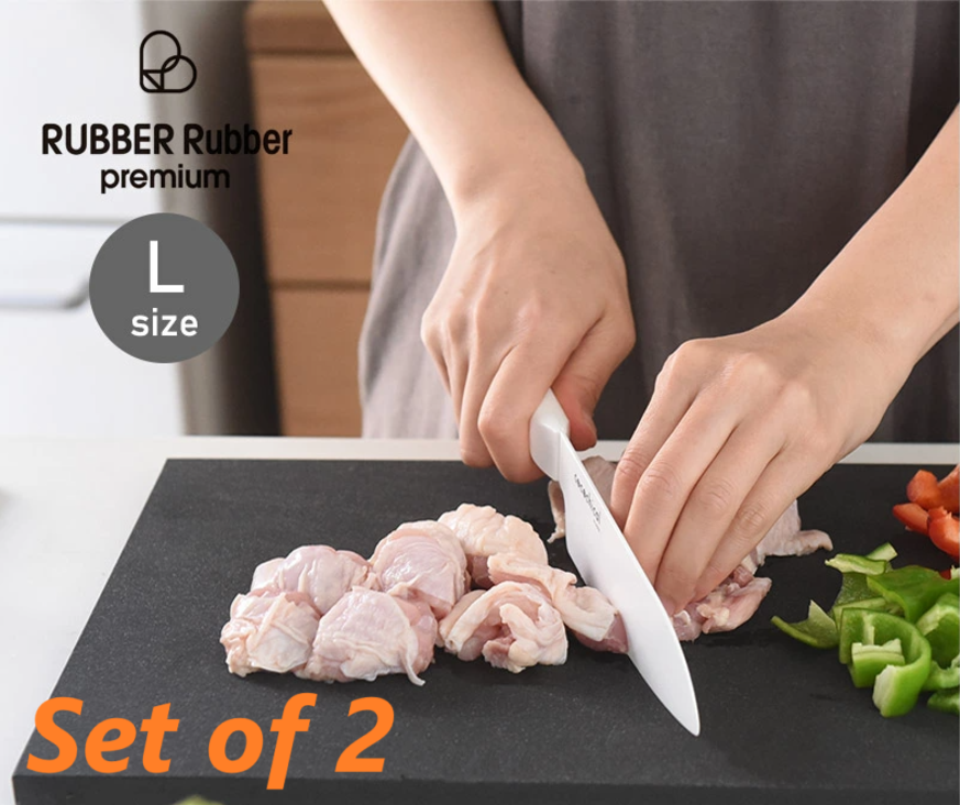 Cutting Board RUBBER Rubber premium Parker Asahi / Size L (45×25cm)  Set of 2-image