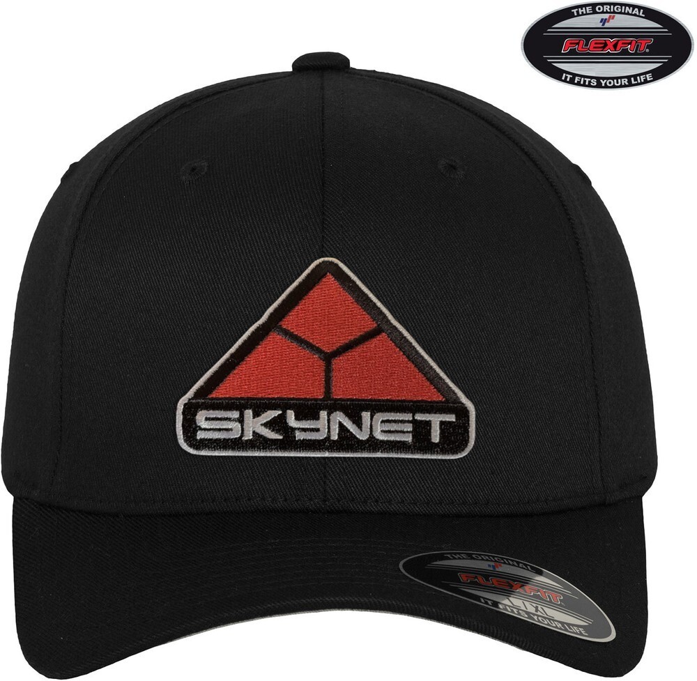 Крышка Terminator Skynet Premium Flexfit Cap черная