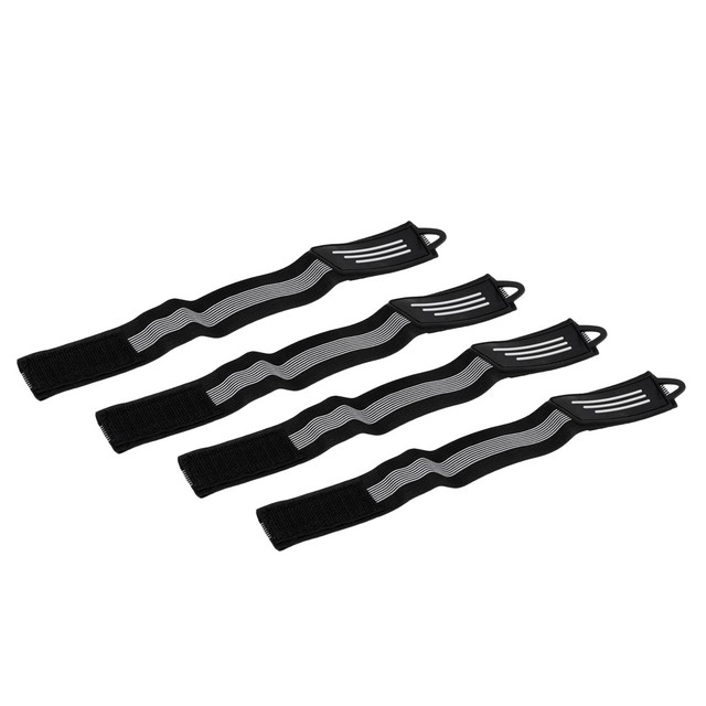 4pcs Bicycle Ankle Leg Strap Cycling Bike Pants Band Leg Clip Strap