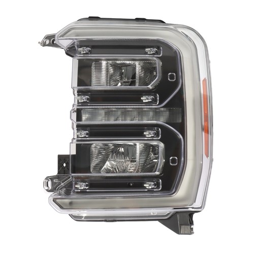 Para Ford F250 F350 Superduty 2023-2025 Borde Negro LED Reflector Faro Driver - Imagen 7 de 10