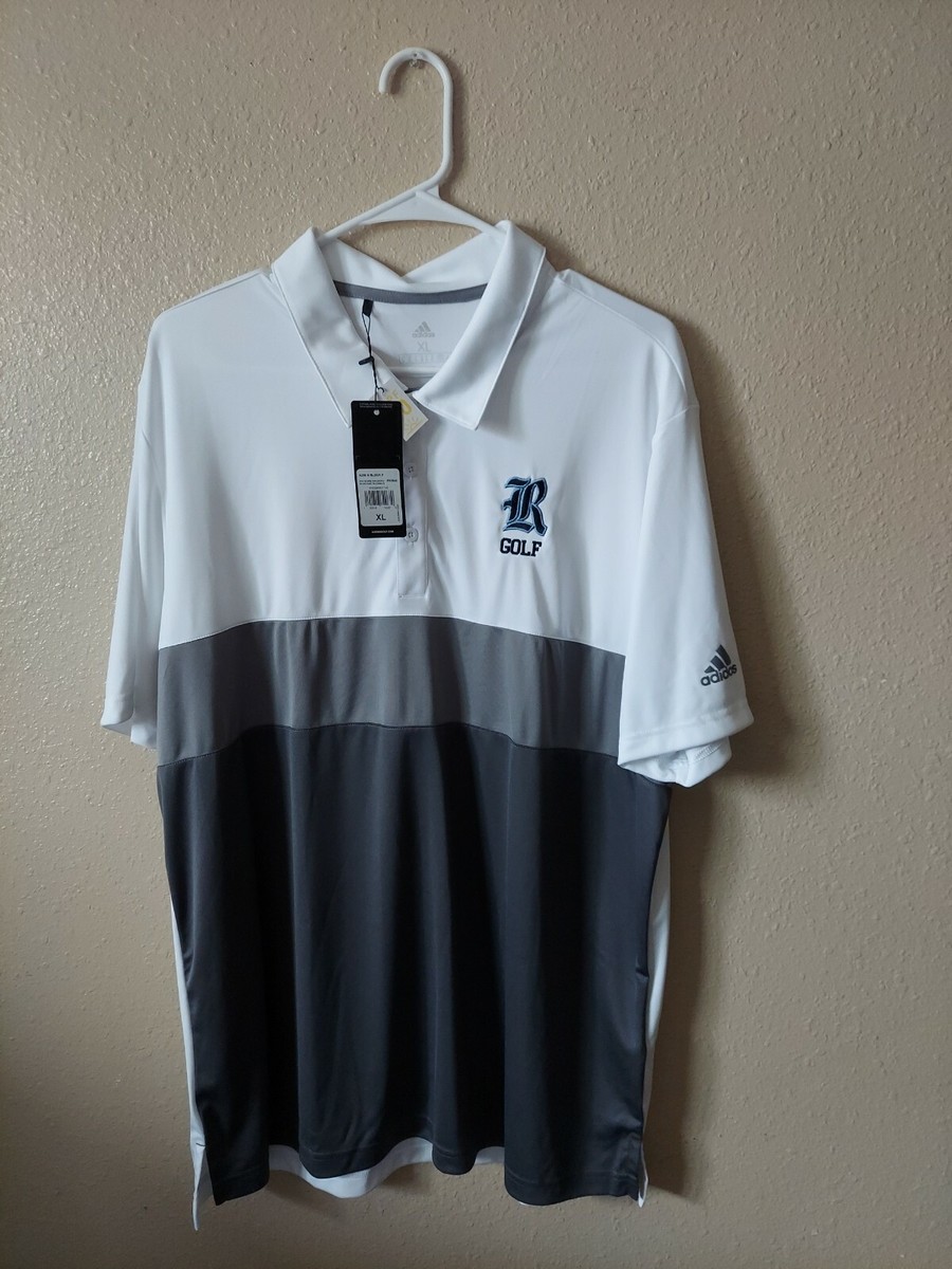 Men's Adidas Block Sport Shirt - UPF 50+ Protection, Black/Grey, 2XL - View #12
