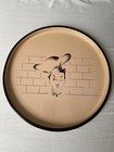 Parmeco French Chef Tin Tray 13” MCM Midcentury 1950s Pink & Black Vintage — photo 7