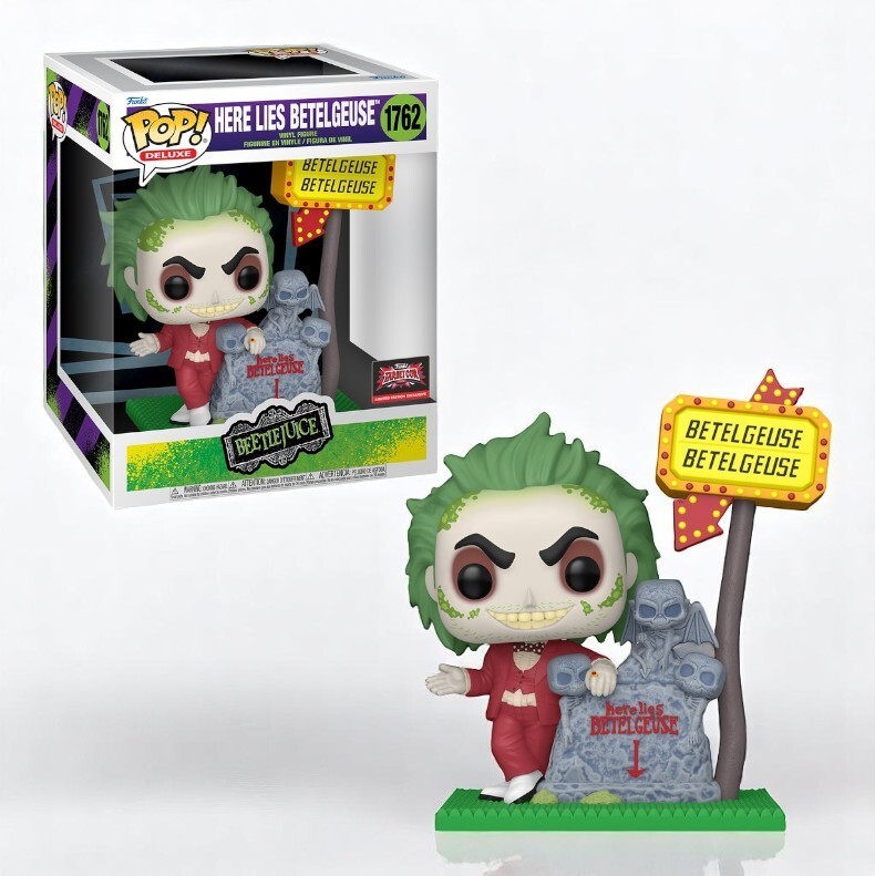 Funko Pop! Deluxe: Beetlejuice - Here Lies Betelgeuse