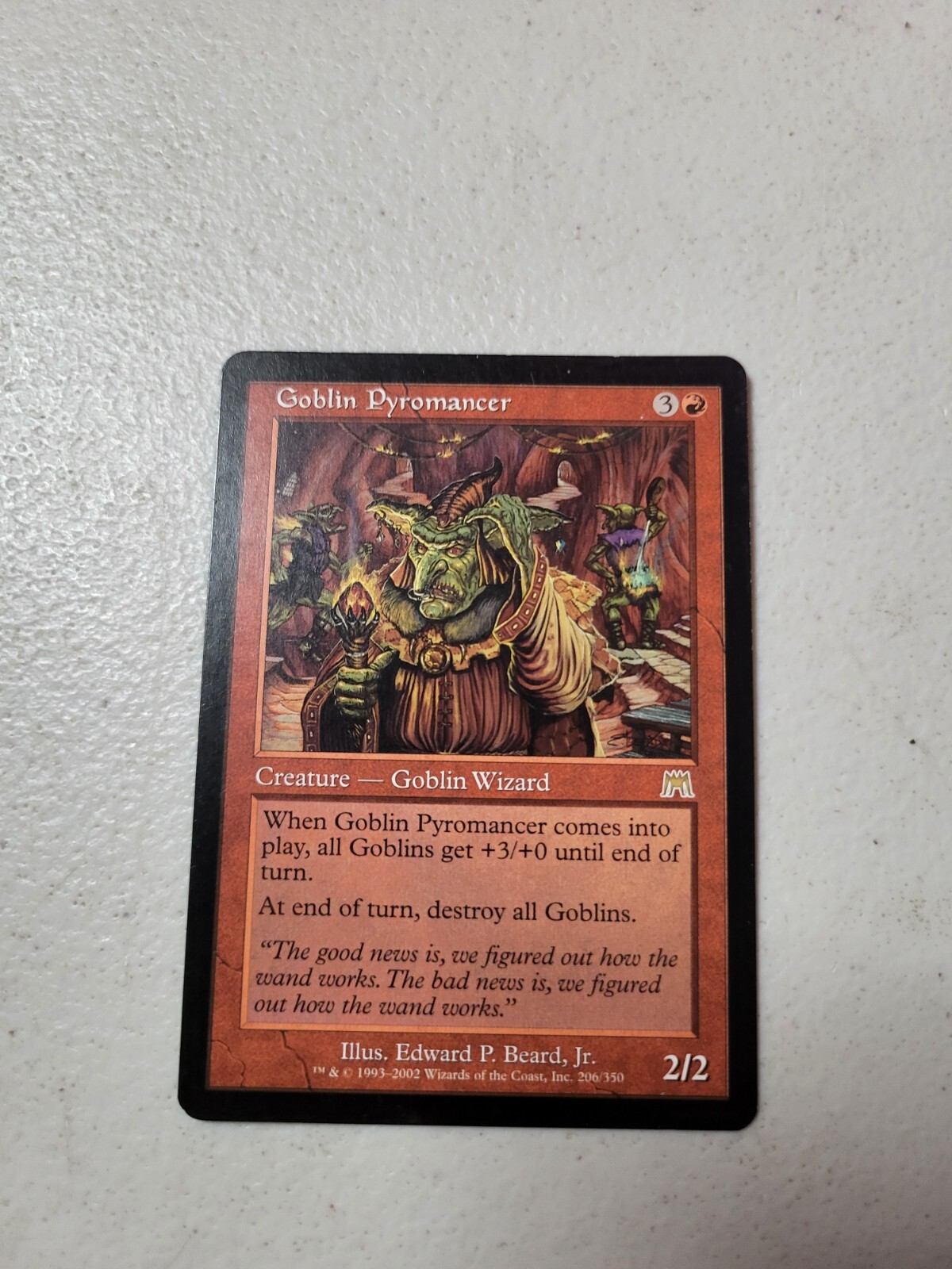 1x MTG Goblin Pyromancer Onslaught Magic the Gathering LP Free Shipping