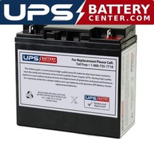 12V 20Ah Sealed Lead Acid Battery with Nut  Bolt F3 Terminals
