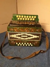 Vintage Harmonica Shuya S20XL-C Traditional Accordion
