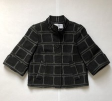 Womens Trina Turk 3/4 Sleeve Jacket Sz 4 Made in the USA