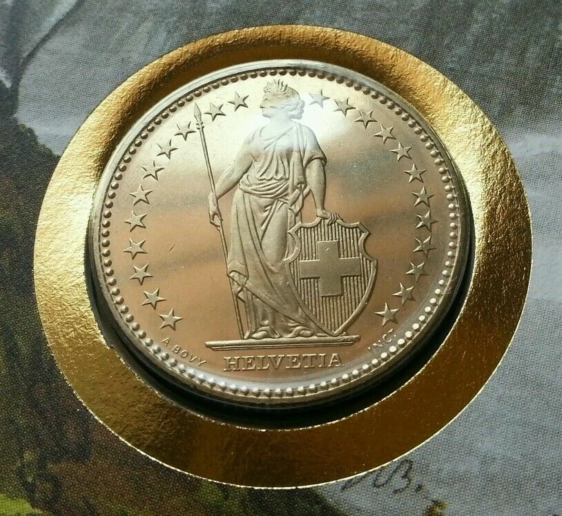 [SJ] Switzerland NABRA 1995 Mountain Flower FDC (phonecard coin cover) *3 in 1 - Image 4 of 4