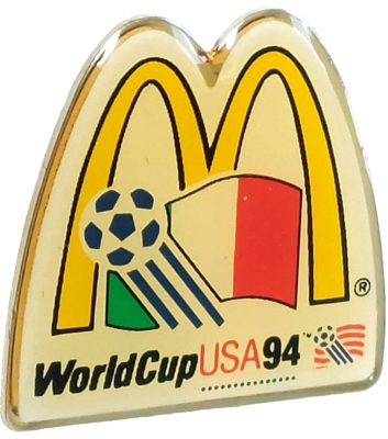World Cup Soccer USA 1994 Italy Sponsor McDonald's Restaurant