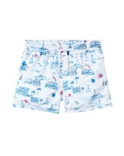 Janie And Jack Recycled Americana Toile Swim Trunk 8