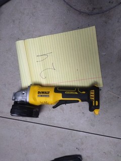 DeWALT DCG408B 4.5 in 20V MAX Switch Brushless Angle Grinder Tool Only #24