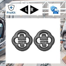 2x HART Halter, Abgasanlage für VW POLO II PASSAT B3/B4 Variant PASSAT B2
