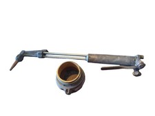Harris Calorfic 62-3 Cutting Torch Oxygen/Acetylene 18” long Plus Hose Adapter