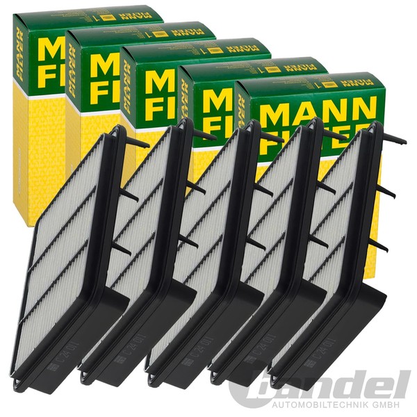 5X Mann-Filter C 24 011 Luftfilter 5-STÜCK!-image