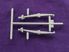 1947 Chevrolet REAR LEAF SPRINGS from Moebius / Galaxie 1:25 Model Kit 46 47 48